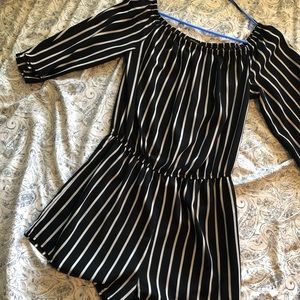 Women’s off shoulder romper